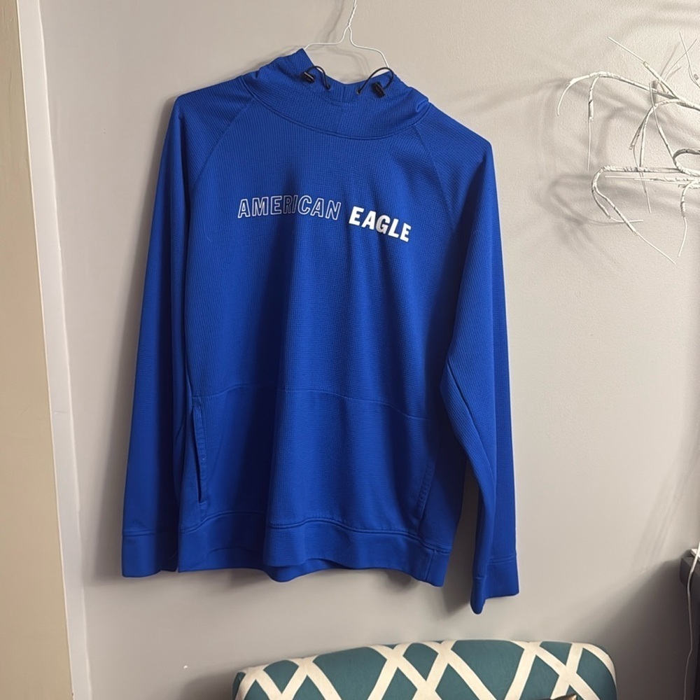 American Eagle blue hoodie